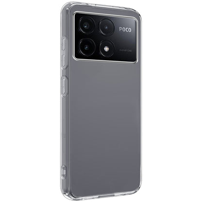 Forterra Xiaomi Poco X6 Pro 5G Hoesje Siliconen Backcover Lichtgewicht - Transparant