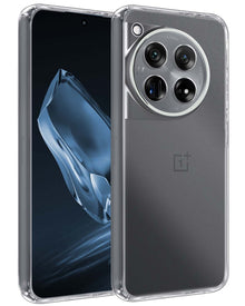 Forterra OnePlus 12 Hoesje Siliconen Backcover Lichtgewicht - Transparant