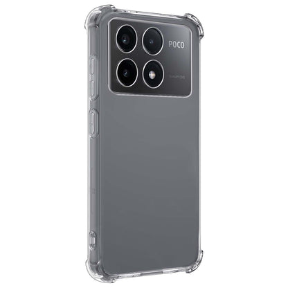 Forterra Xiaomi Poco X6 Pro 5G Hoesje Shockproof Backcover Siliconen - Transparant