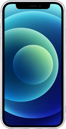 Forterra iPhone 12 Hoesje Siliconen Backcover Lichtgewicht - Transparant