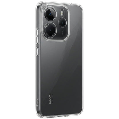 Forterra Xiaomi Redmi Note 14 5G Hoesje Siliconen Backcover Lichtgewicht - Transparant