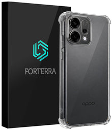 Forterra OPPO Reno 14 Hoesje Shockproof Backcover Siliconen - Transparant