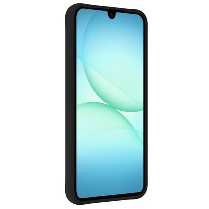 Forterra Samsung A17 Hoesje Siliconen Backcover Lichtgewicht - Zwart
