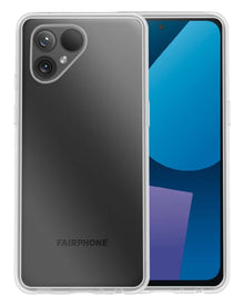 Forterra Fairphone 5 Hoesje Siliconen Backcover Lichtgewicht - Transparant