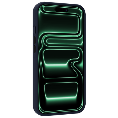 Forterra iPhone 17 Pro Hoesje Geschikt voor Magsafe Backcover Shockproof - Donkerblauw