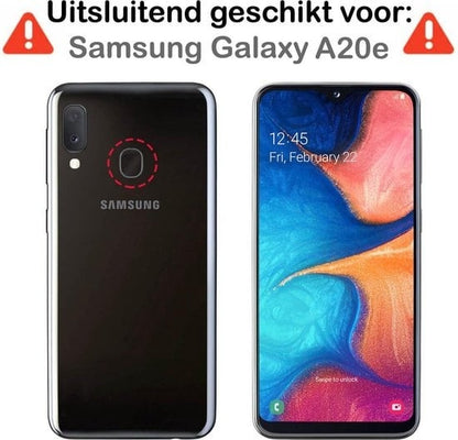 Forterra Samsung A20e Hoesje Shockproof Backcover Siliconen - Transparant