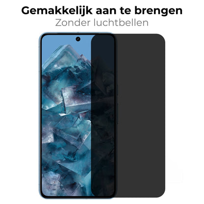 Forterra Google Pixel 8 Pro Screenprotector Gehard Glas - Privacy