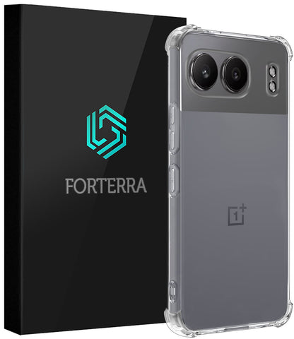 Forterra OnePlus Nord 4 Hoesje Shockproof Backcover Siliconen - Transparant