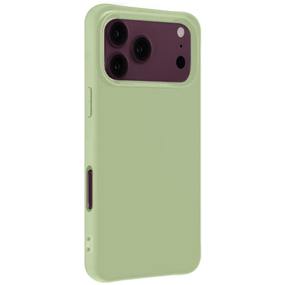 Forterra iPhone 18 Pro Hoesje Siliconen Backcover Lichtgewicht - Groen
