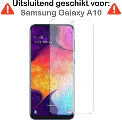 Forterra Samsung A10 Screenprotector Gehard Glas - Anti-kras