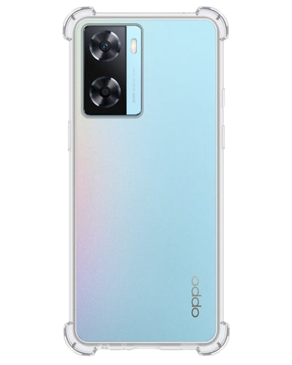 Forterra OPPO A57 Hoesje Shockproof Backcover Siliconen - Transparant