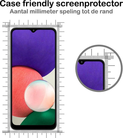 Forterra Samsung A22 4G Screenprotector Gehard Glas - Anti-kras