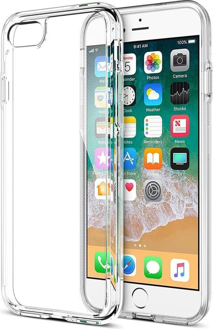 Forterra iPhone 7/8 Plus Hoesje Siliconen Backcover Lichtgewicht - Transparant