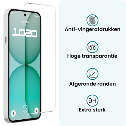 Forterra Nothing Phone 4a Screenprotector Gehard Glas - Anti-kras