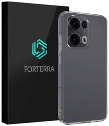 Forterra OPPO Reno 13 Pro Hoesje Siliconen Backcover Lichtgewicht - Transparant