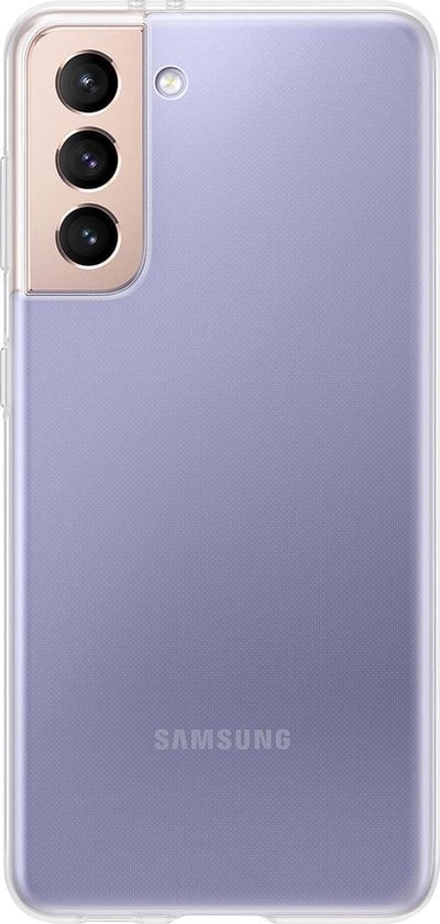 Forterra Samsung S21 Plus Hoesje Siliconen Backcover Lichtgewicht - Transparant