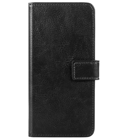 Forterra Samsung S22 Ultra Hoesje Bookcase Cover met Kaarthouder - Zwart