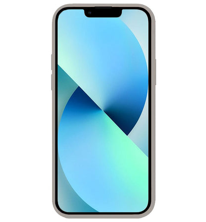 Forterra iPhone 14 Plus Hoesje Siliconen Backcover Lichtgewicht - Grijs