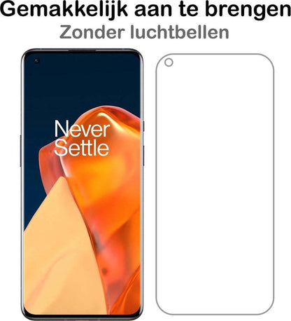 Forterra OnePlus 9 Screenprotector Gehard Glas - Anti-kras
