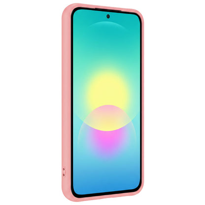 Forterra Samsung A27 Hoesje Siliconen Backcover Lichtgewicht - Lichtroze