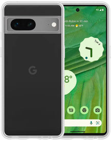 Forterra Google Pixel 7A Hoesje Siliconen Backcover Lichtgewicht - Transparant