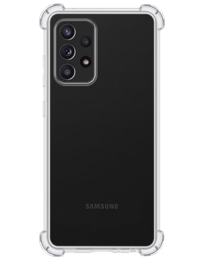 Forterra Samsung A23 Hoesje Shockproof Backcover Siliconen - Transparant