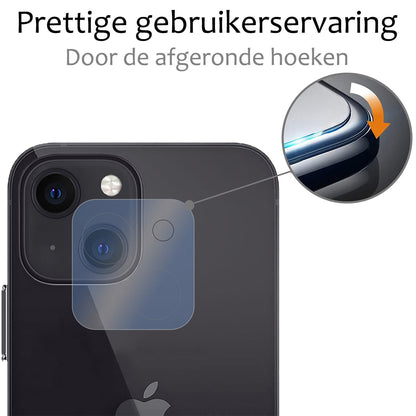Forterra iPhone 15 Camera Screenprotector Gehard Glas