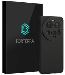 Forterra Xiaomi 15 Ultra Hoesje Siliconen Backcover Lichtgewicht - Zwart
