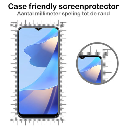 Forterra OPPO A16s Screenprotector Gehard Glas - Full Screen