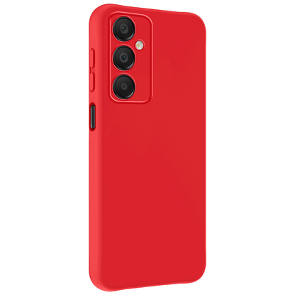 Forterra Samsung A16 Hoesje Siliconen Backcover Lichtgewicht - Rood