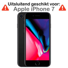 Forterra iPhone 7 Hoesje Kaarthouder met Koord Backcover Shockproof - Transparant