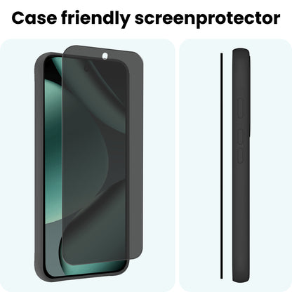 Forterra Google Pixel 11 Pro Screenprotector Gehard Glas - Privacy