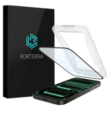 Forterra iPhone 17 Pro Screenprotector Flexibel Glas met Installatieframe