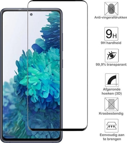 Forterra Samsung S20 FE Screenprotector Gehard Glas - Full Screen