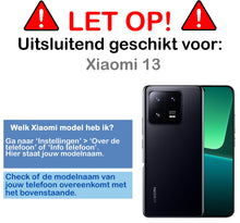 Forterra Xiaomi 13 Screenprotector Gehard Glas - Anti-kras