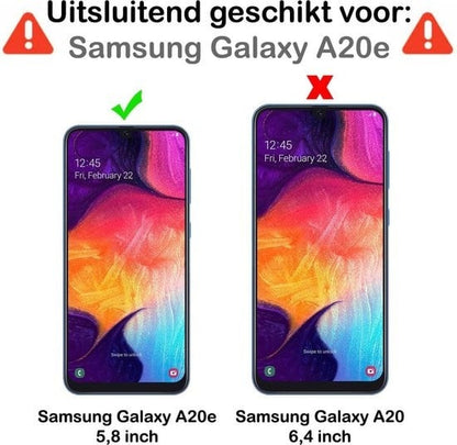 Forterra Samsung A20e Screenprotector Gehard Glas - Full Screen