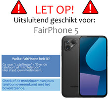 Forterra Fairphone 5 Hoesje Siliconen Backcover Lichtgewicht - Transparant
