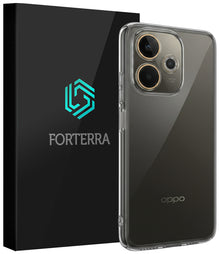 Forterra OPPO A5 Pro Hoesje Siliconen Backcover Lichtgewicht - Transparant