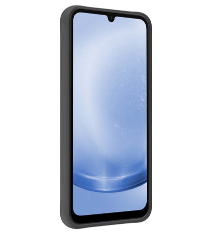 Forterra Samsung A25 Hoesje Siliconen Backcover Lichtgewicht - Zwart