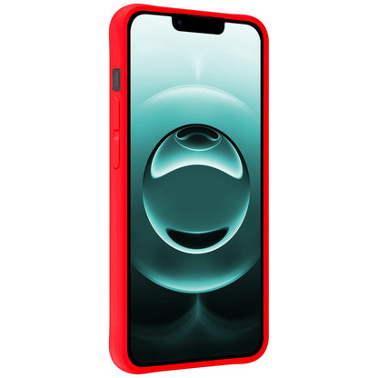 Forterra iPhone 16e Hoesje Siliconen Backcover Lichtgewicht - Rood