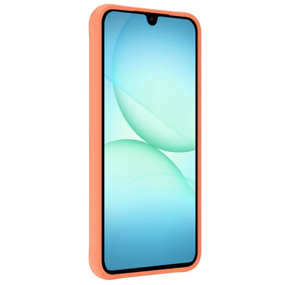 Forterra Samsung A17 Hoesje Siliconen Backcover Lichtgewicht - Perzik