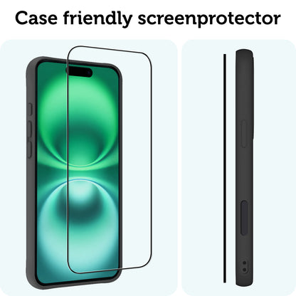 Forterra iPhone 16 Plus Screenprotector Gehard Glas - Full Screen