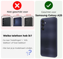 Forterra Samsung A25 Screenprotector Gehard Glas - Anti-kras