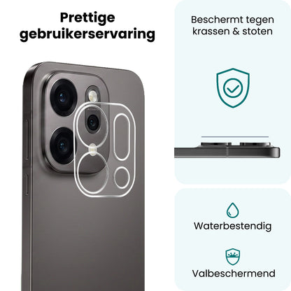 Forterra OPPO Reno 14 Camera Screenprotector Gehard Glas