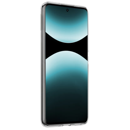 Forterra Xiaomi Redmi Note 14 Pro Hoesje Siliconen Backcover Lichtgewicht - Transparant
