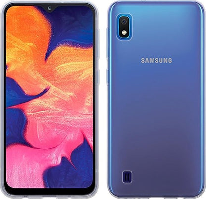 Forterra Samsung M10 Hoesje Siliconen Backcover Lichtgewicht - Transparant