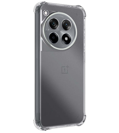 Forterra OnePlus 12R Hoesje Shockproof Backcover Siliconen - Transparant