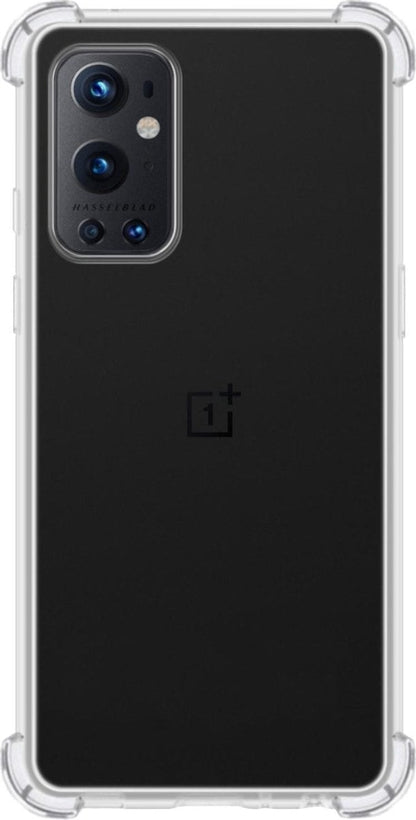 Forterra OnePlus 9 Pro Hoesje Shockproof Backcover Siliconen - Transparant