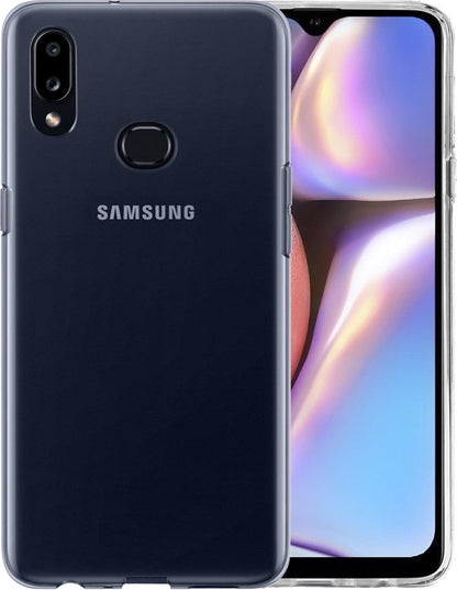 Forterra Samsung A10s Hoesje Siliconen Backcover Lichtgewicht - Transparant