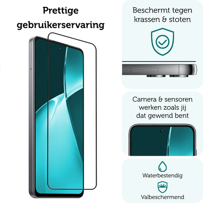 Forterra OnePlus Nord CE 4 Lite Screenprotector Gehard Glas - Full Screen